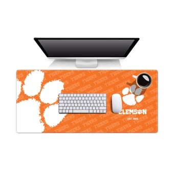 IDNA Clemson Tigers 15.7" x 35.4" Logo Series Desk Pad