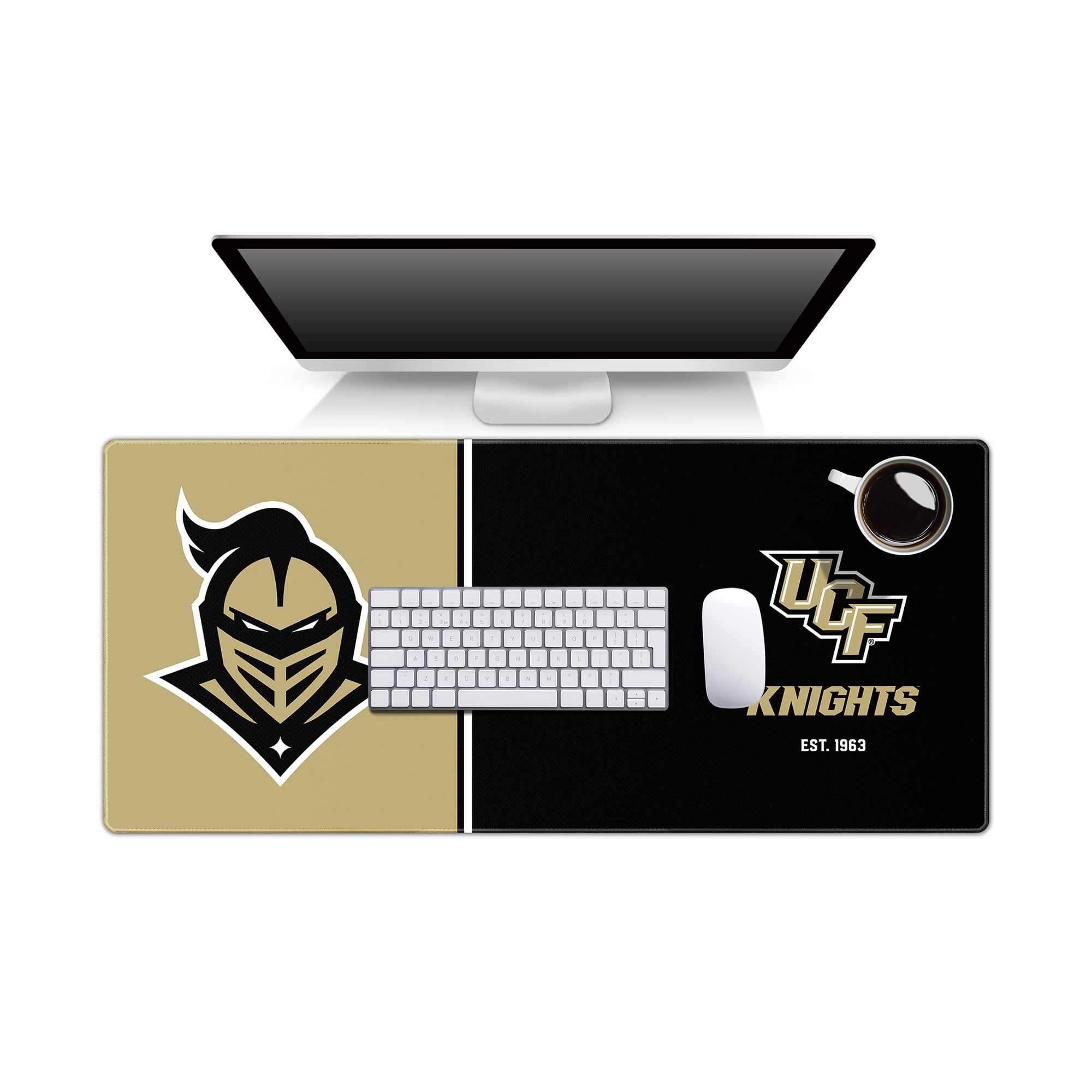 IDNA UCF Knights 15.7" x 35.4" Logo Series Desk Pad