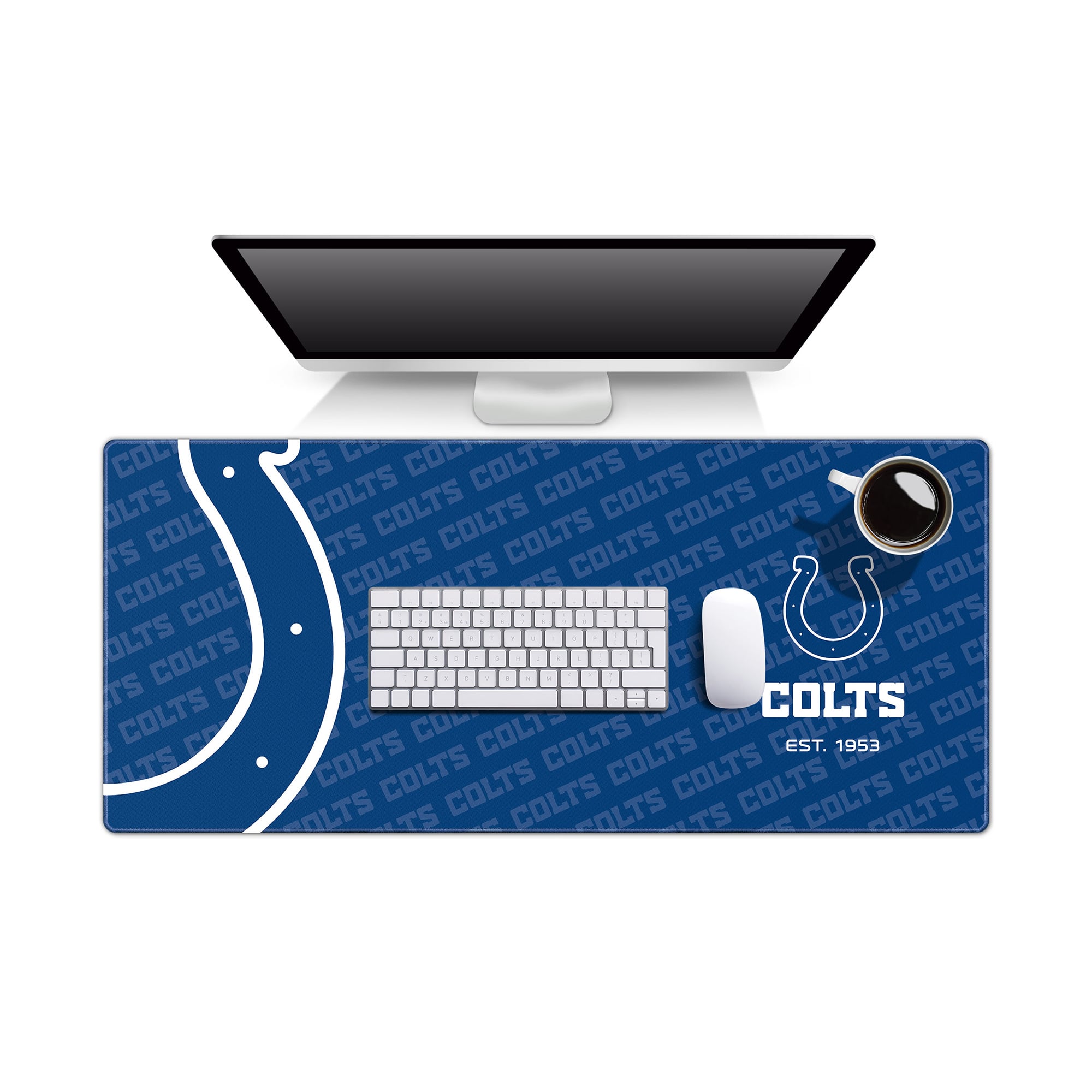 IDNA Indianapolis Colts 15.7" x 35.4" Logo Series Desk Pad