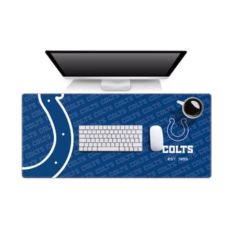 IDNA Indianapolis Colts 15.7" x 35.4" Logo Series Desk Pad
