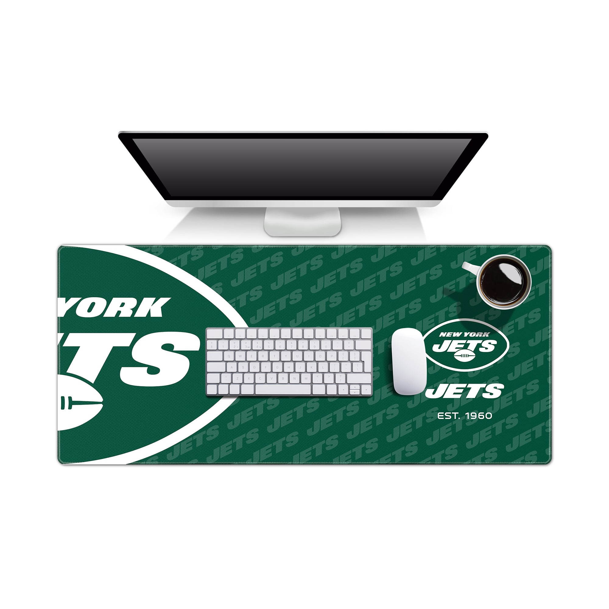 IDNA New York Jets 15.7" x 35.4" Logo Series Desk Pad