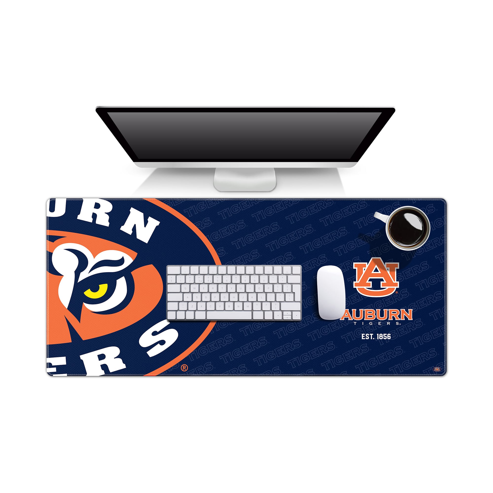 IDNA Auburn Tigers 15.7" x 35.4" Logo Series Desk Pad
