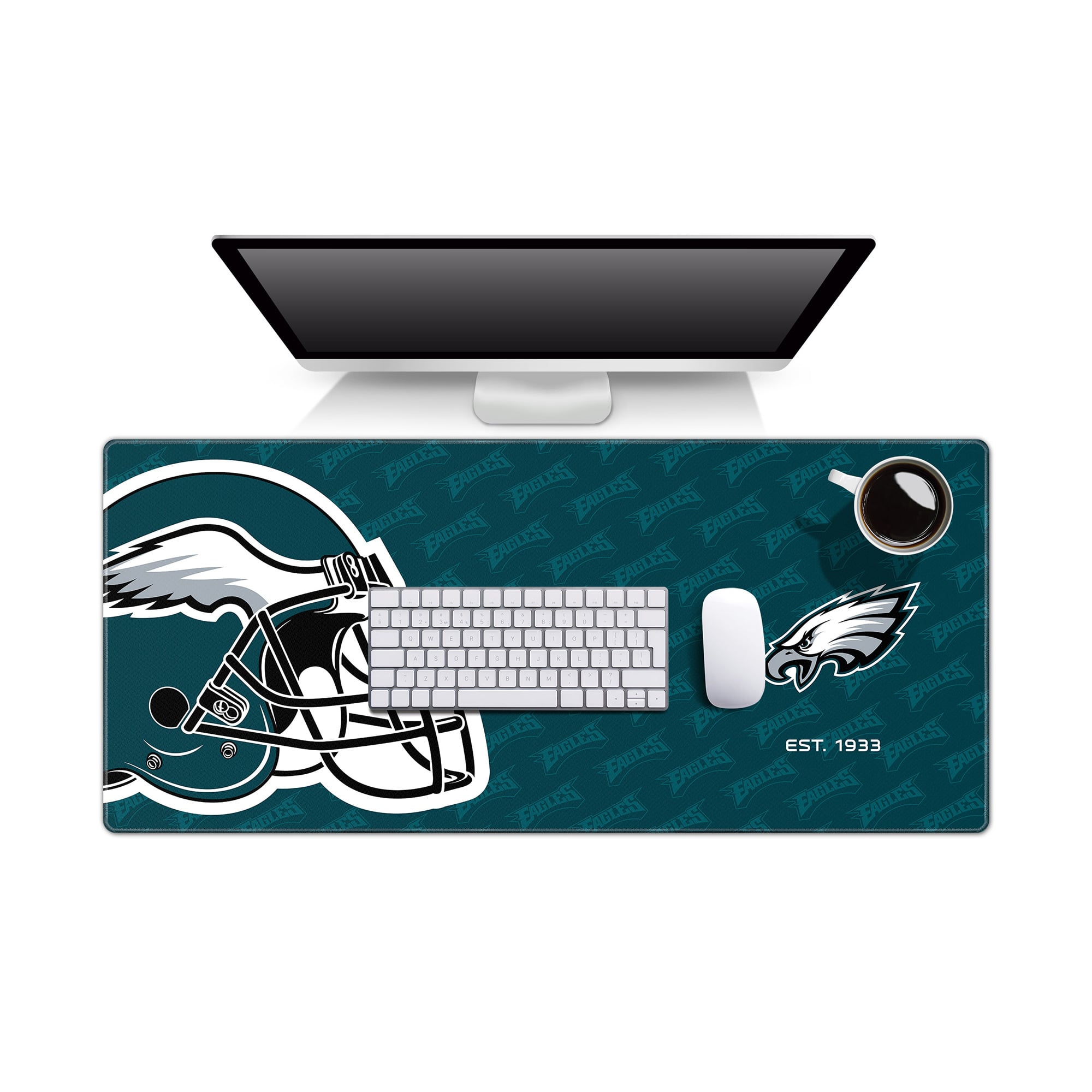 IDNA Philadelphia Eagles 15.7" x 35.4" Logo Series Desk Pad