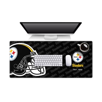 IDNA Pittsburgh Steelers 15.7" x 35.4" Logo Series Desk Pad