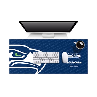 IDNA Seattle Seahawks 15.7" x 35.4" Logo Series Desk Pad
