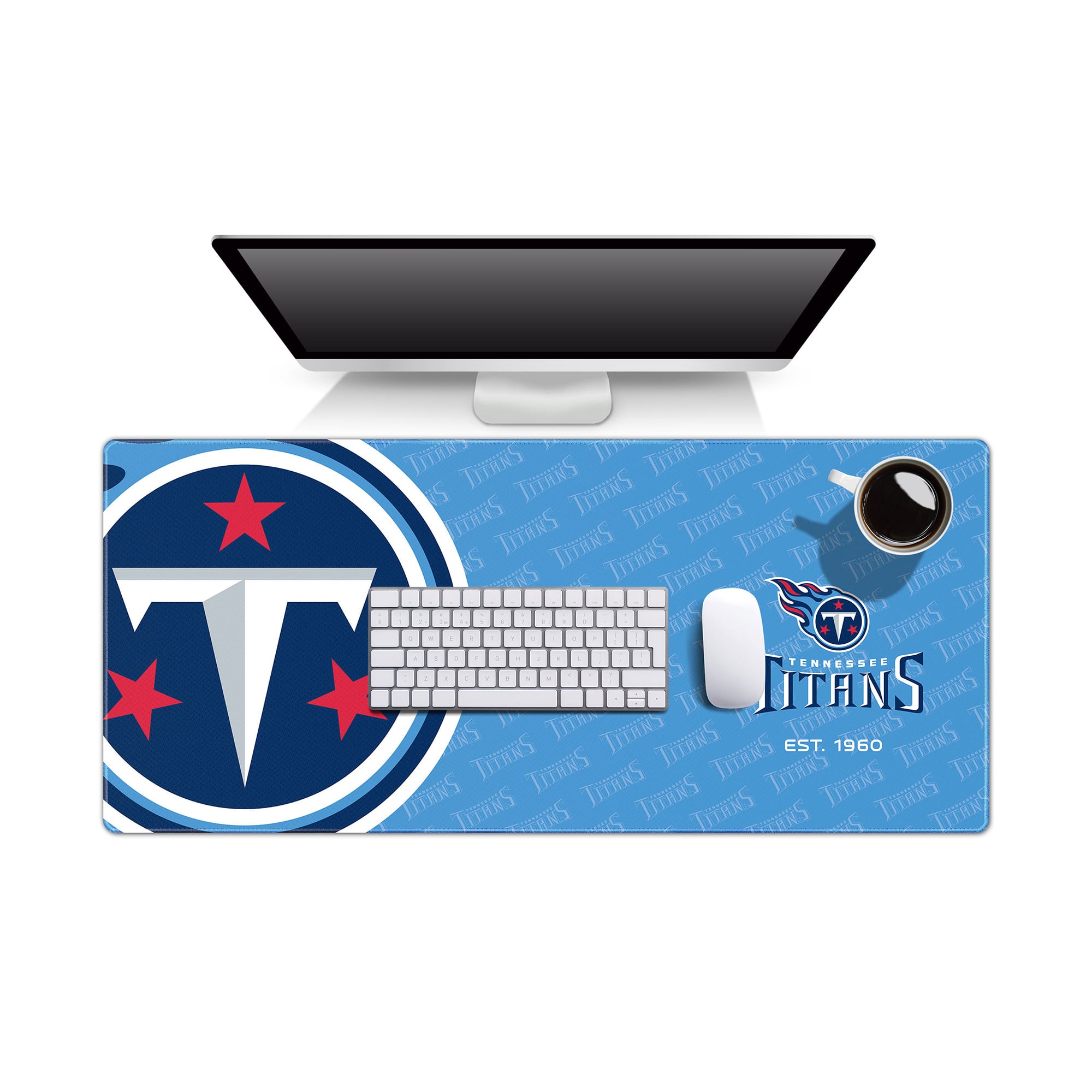 IDNA Tennessee Titans 15.7" x 35.4" Logo Series Desk Pad