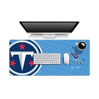 IDNA Tennessee Titans 15.7" x 35.4" Logo Series Desk Pad