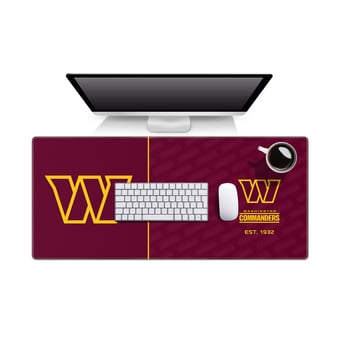 IDNA Washington Commanders 15.7" x 35.4" Logo Series Desk Pad