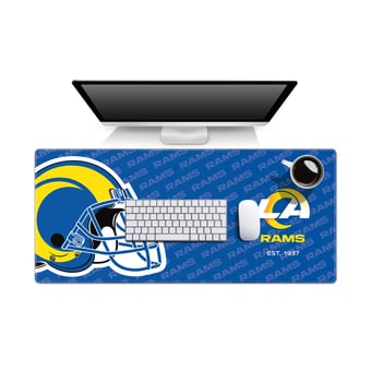 IDNA Los Angeles Rams 15.7" x 35.4" Logo Series Desk Pad