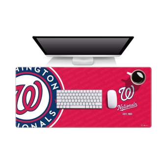 IDNA Washington Nationals 15.7" x 35.4" Logo Series Desk Pad