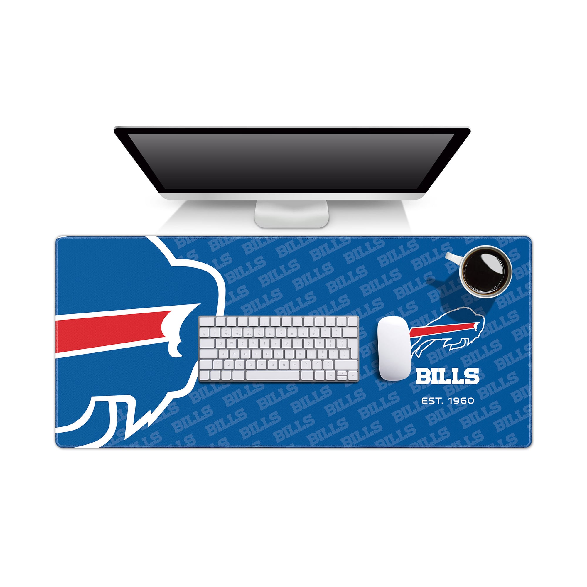 IDNA Buffalo Bills 15.7" x 35.4" Logo Series Desk Pad