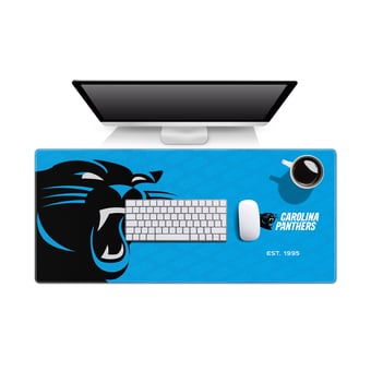 IDNA Carolina Panthers 15.7" x 35.4" Logo Series Desk Pad