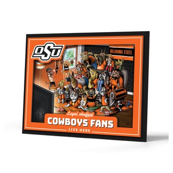 IDNA Oklahoma State Cowboys 13.25" x 17.25" Purebred Fans Wall Art