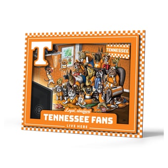IDNA Tennessee Volunteers 13.25" x 17.25" Purebred Fans Wall Art