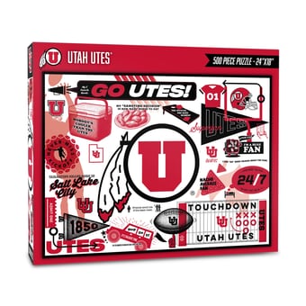IDNA Utah Utes 500-Piece Scrapbook Puzzle