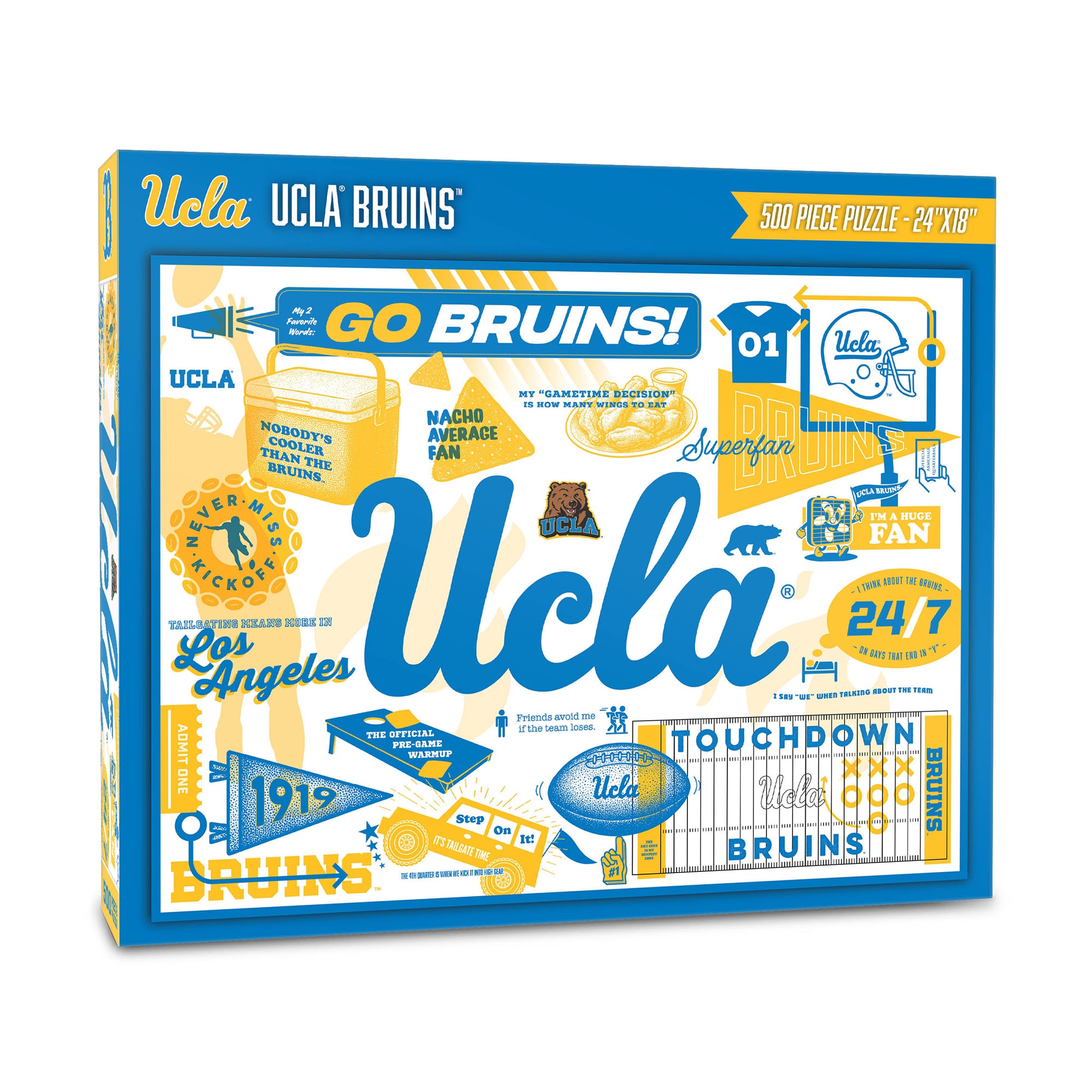 IDNA UCLA Bruins 500-Piece Scrapbook Puzzle