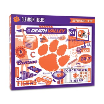 IDNA Clemson Tigers 500-Piece Scrapbook Puzzle