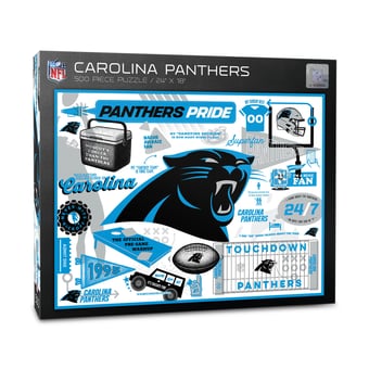 IDNA Carolina Panthers 500-Piece Scrapbook Puzzle