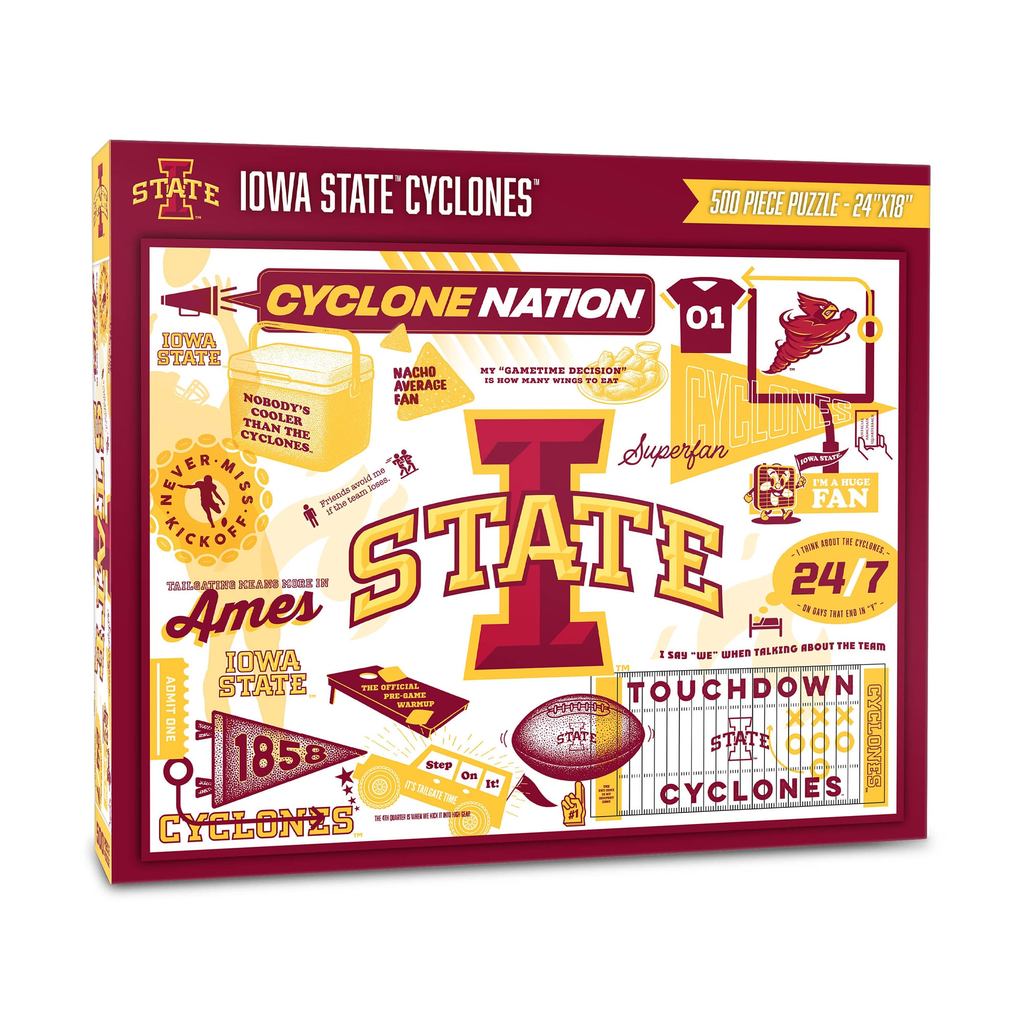 IDNA Iowa State Cyclones 500-Piece Scrapbook Puzzle