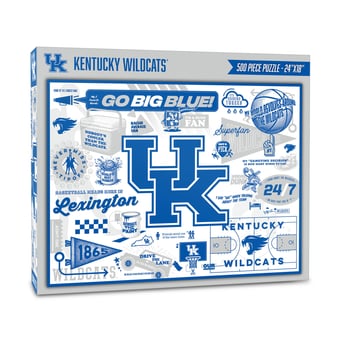 IDNA Kentucky Wildcats 500-Piece Scrapbook Puzzle