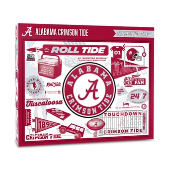 IDNA Alabama Crimson Tide 500-Piece Scrapbook Puzzle