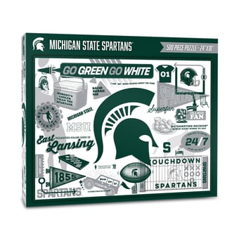 IDNA Michigan State Spartans 500-Piece Scrapbook Puzzle