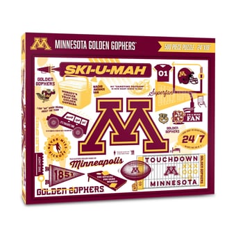 IDNA Minnesota Golden Gophers 500-Piece Scrapbook Puzzle