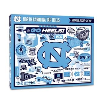IDNA North Carolina Tar Heels 500-Piece Scrapbook Puzzle