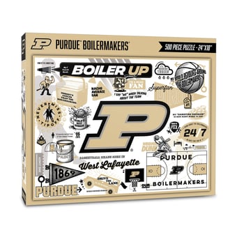IDNA Purdue Boilermakers 500-Piece Scrapbook Puzzle