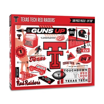 IDNA Texas Tech Red Raiders 500-Piece Scrapbook Puzzle