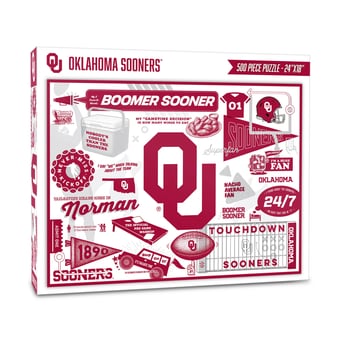 IDNA Oklahoma Sooners 500-Piece Scrapbook Puzzle