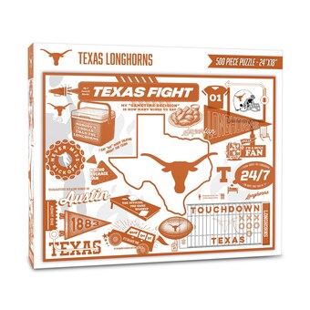 IDNA Texas Longhorns 500-Piece Scrapbook Puzzle