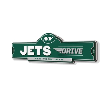 Fanpoint New York Jets 3D Street Sign