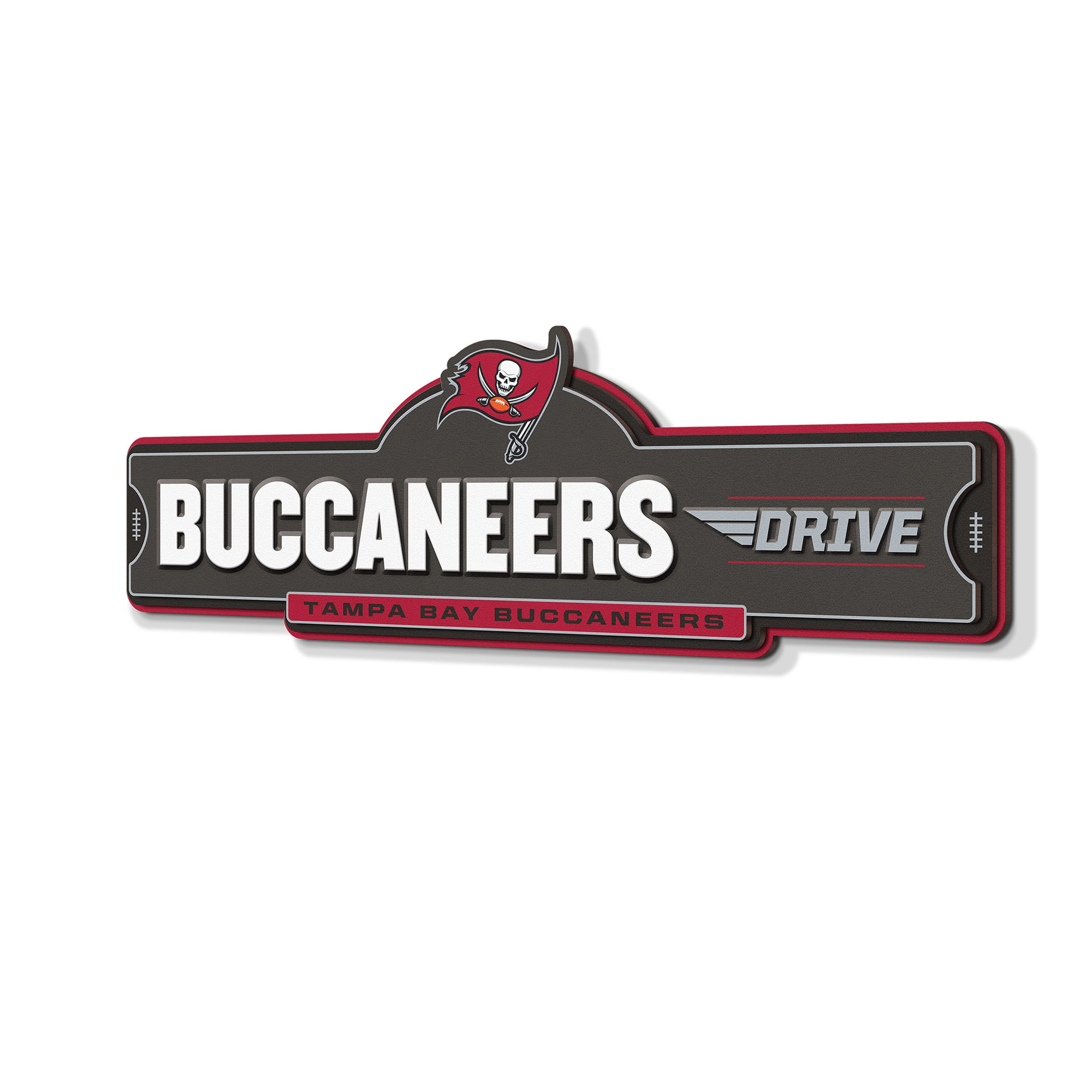 IDNA Tampa Bay Buccaneers 3D Street Sign