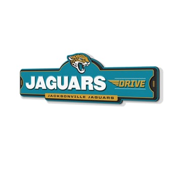 IDNA Jacksonville Jaguars 3D Street Sign
