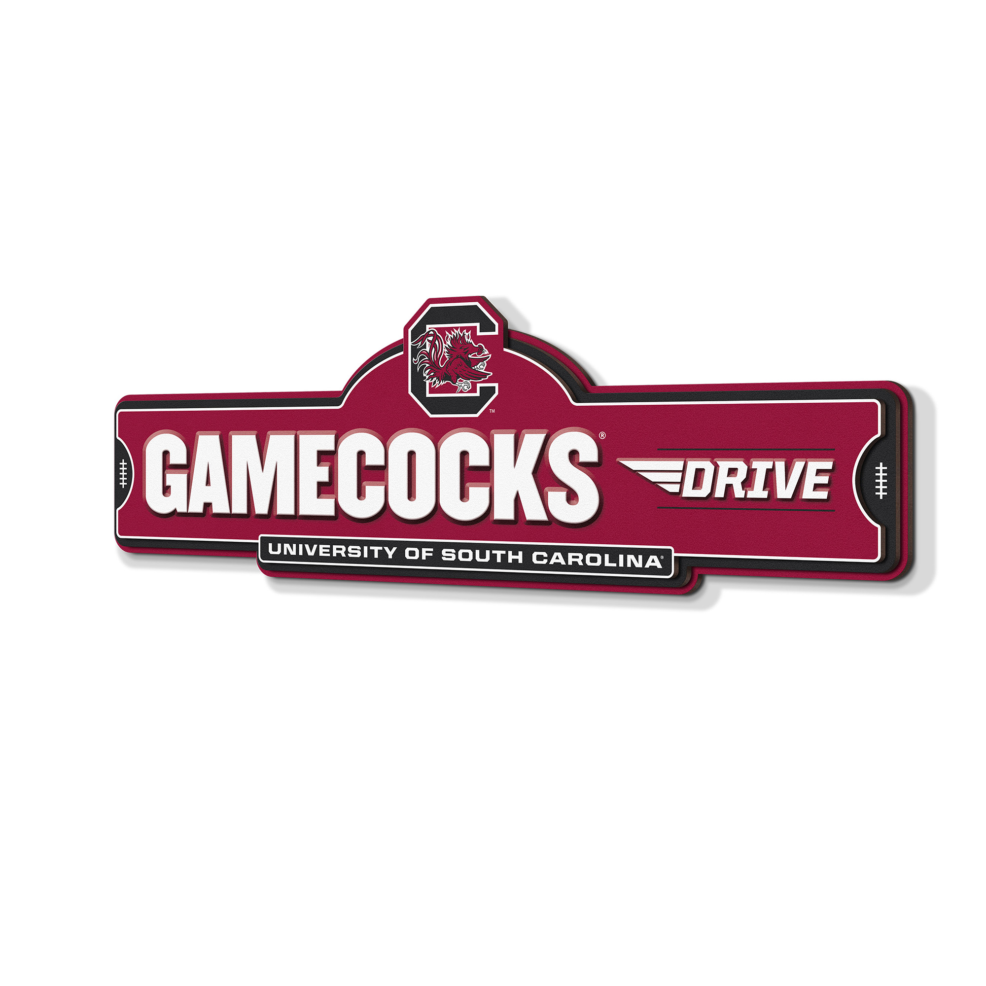 IDNA South Carolina Gamecocks 3D Street Sign