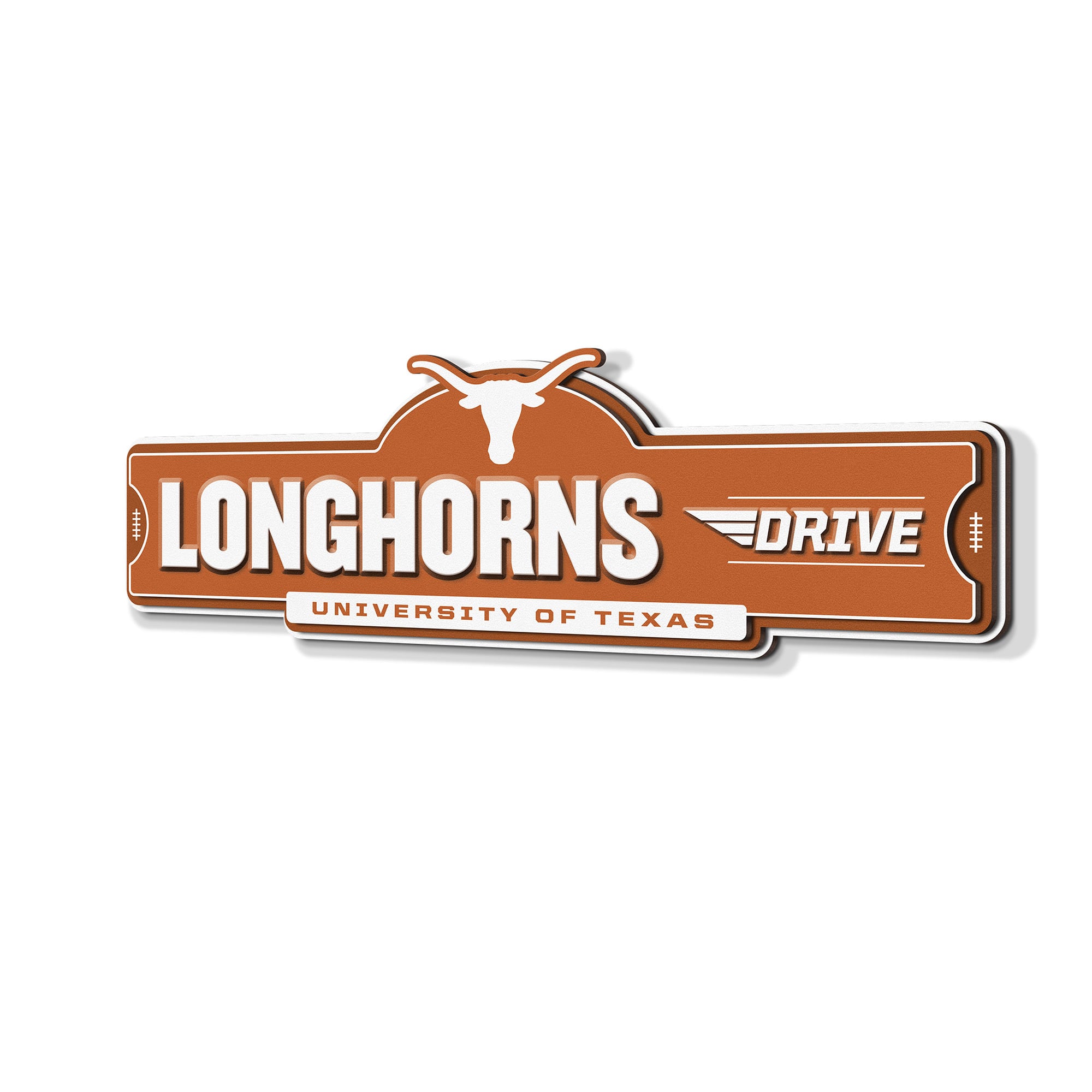 IDNA Texas Longhorns 3D Street Sign