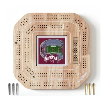 IDNA Mississippi State Bulldogs StadiumView Cribbage Game