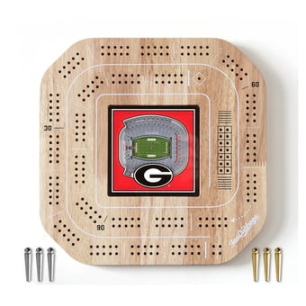 IDNA Georgia Bulldogs StadiumView Cribbage Game