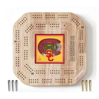 IDNA USC Trojans StadiumView Cribbage Game