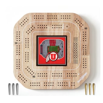 IDNA Utah Utes StadiumView Cribbage Game
