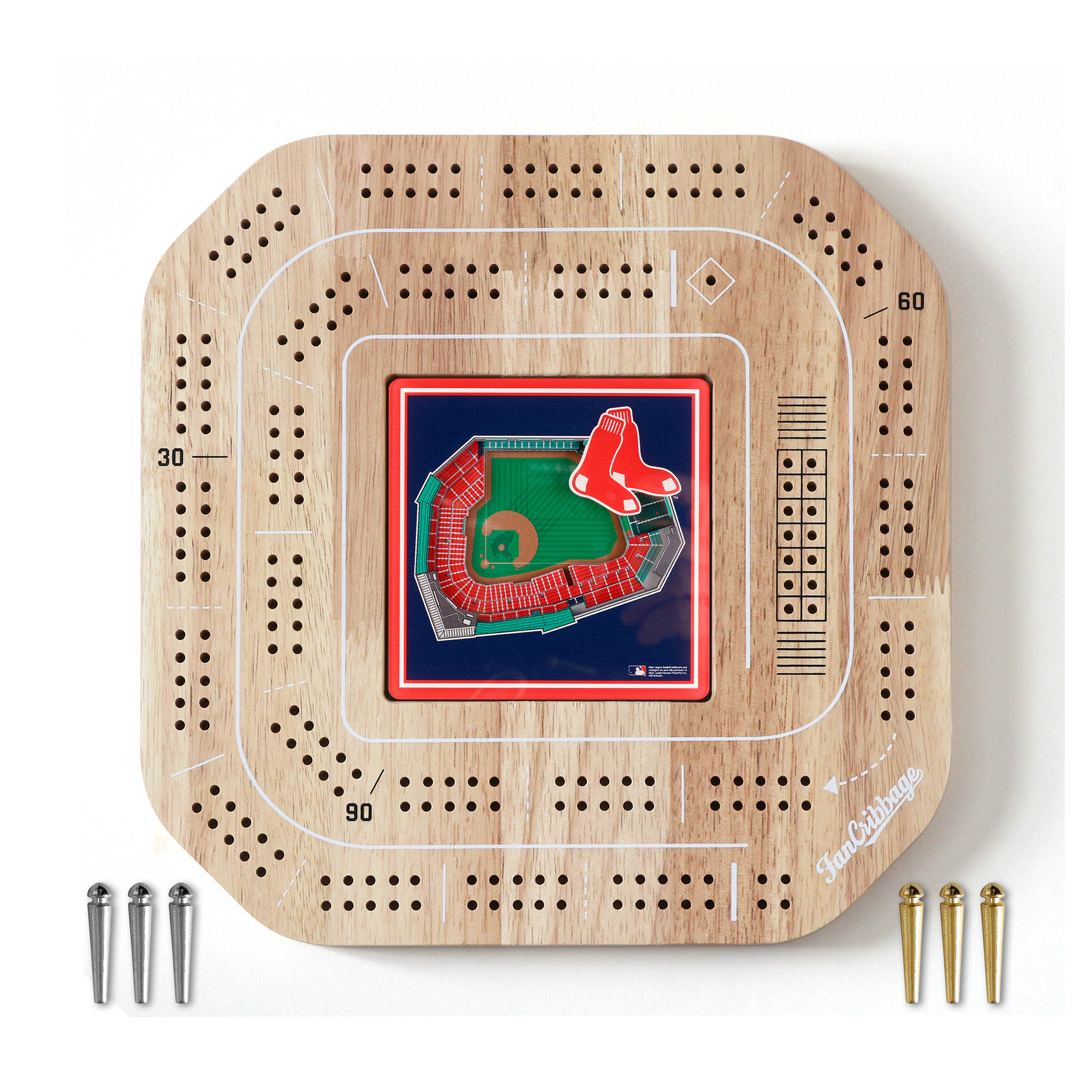 IDNA Boston Red Sox StadiumView Cribbage Game