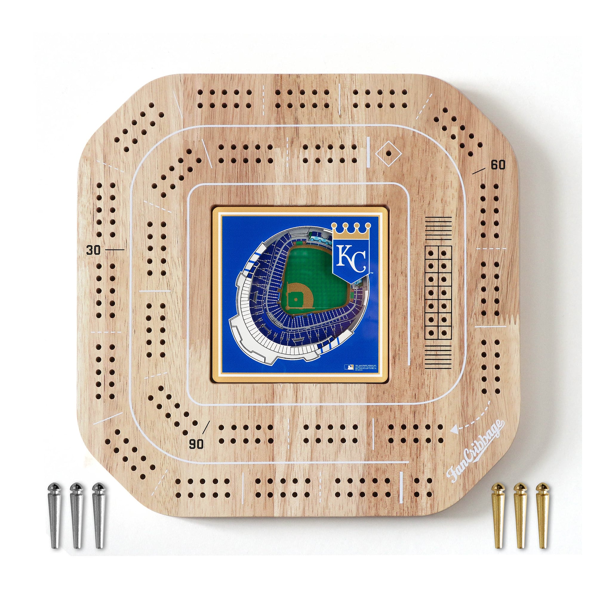 IDNA Kansas City Royals StadiumView Cribbage Game
