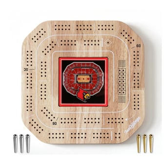IDNA Louisville Cardinals StadiumView Cribbage Game