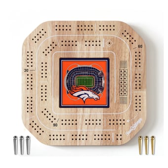 IDNA Denver Broncos StadiumView Cribbage Game