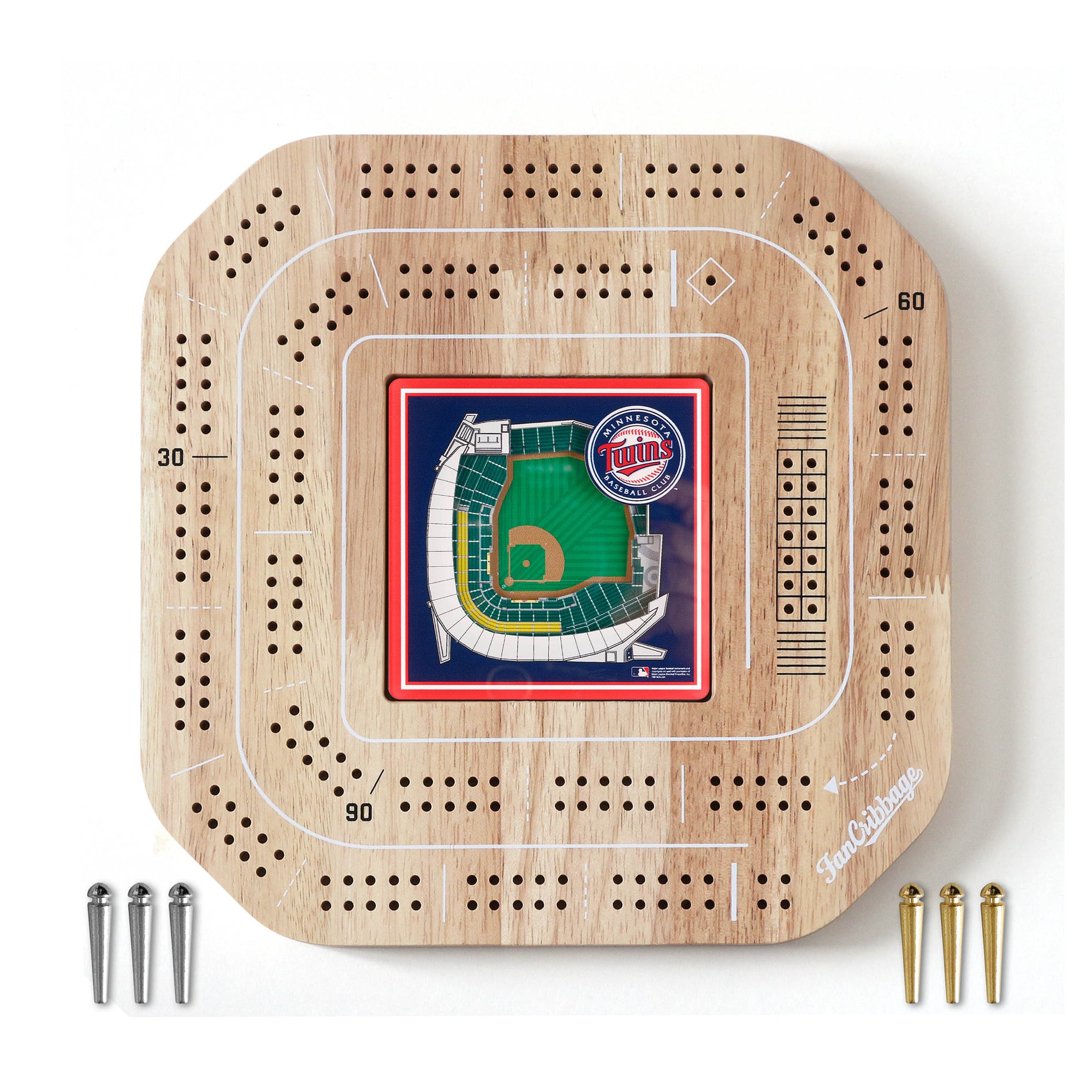IDNA Minnesota Twins StadiumView Cribbage Game