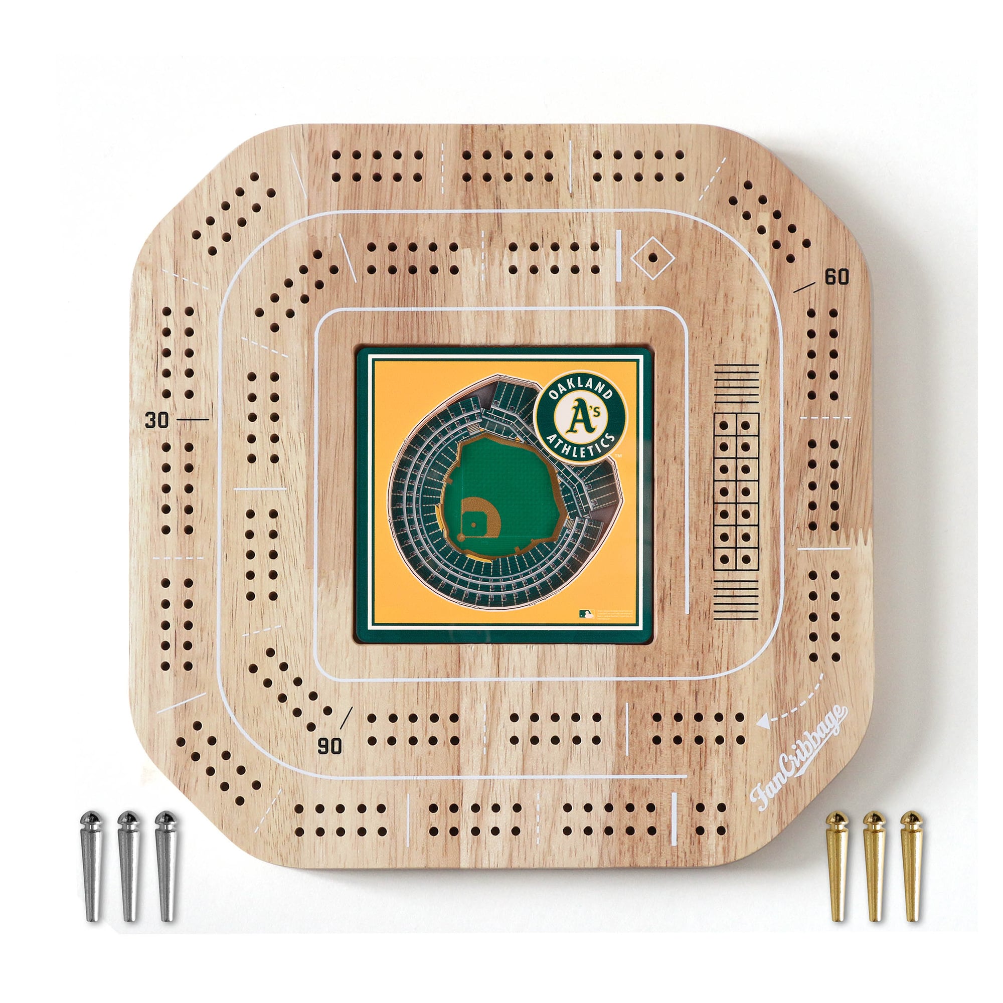 IDNA Oakland Athletics StadiumView Cribbage Game