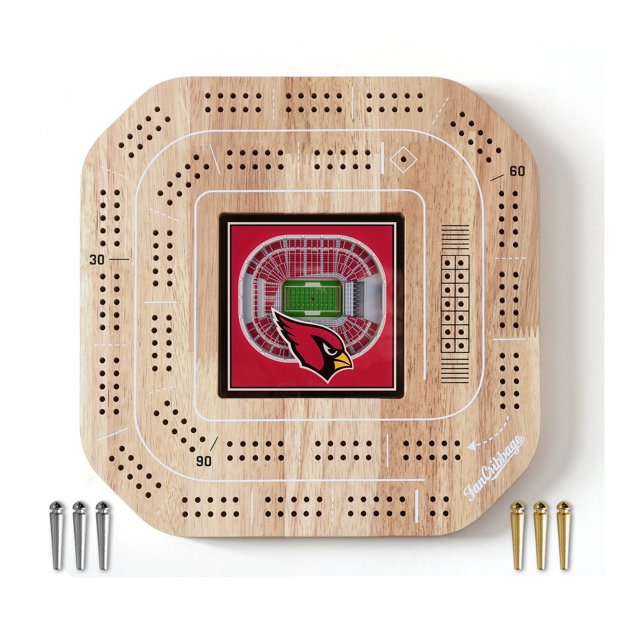 IDNA Arizona Cardinals StadiumView Cribbage Game