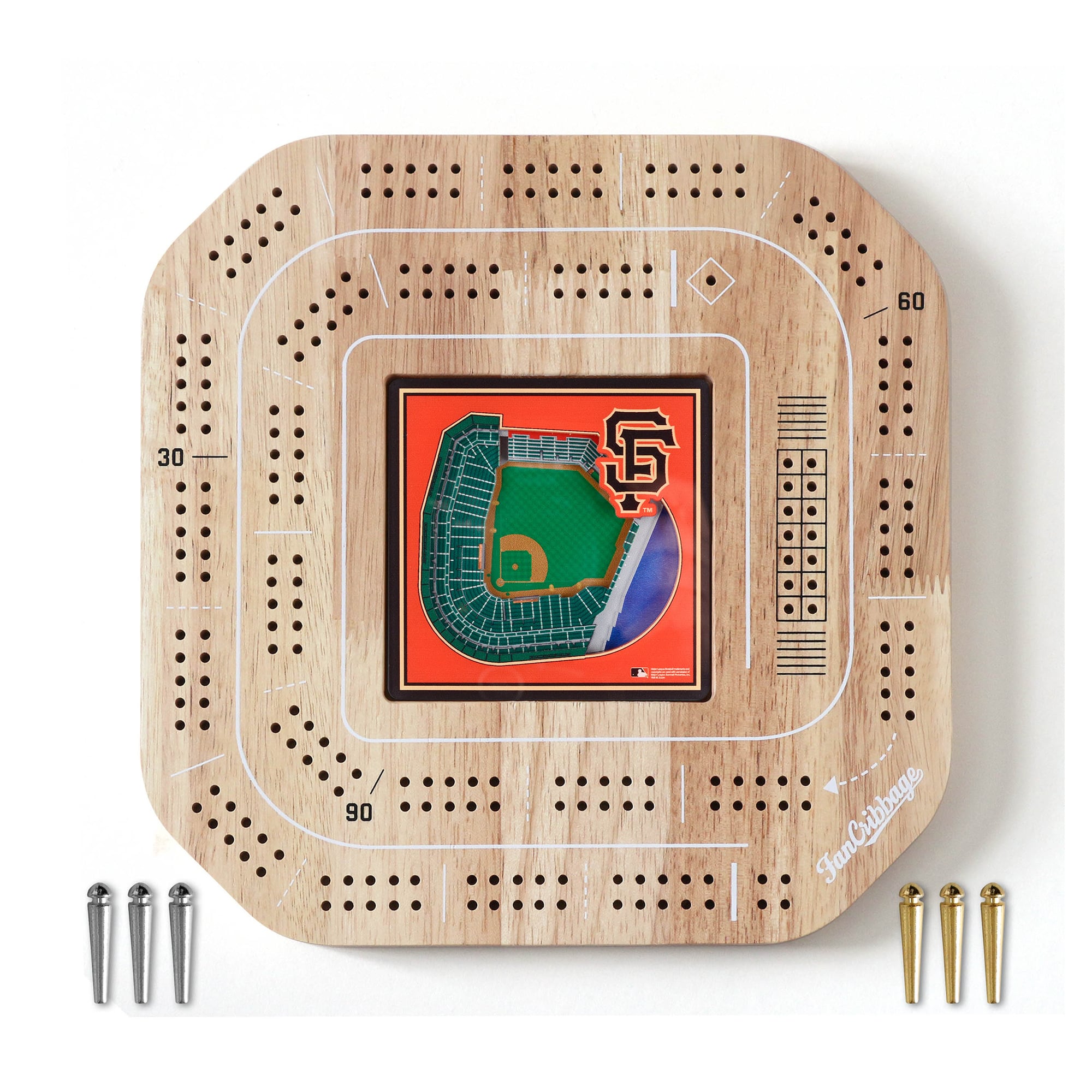 IDNA San Francisco Giants StadiumView Cribbage Game