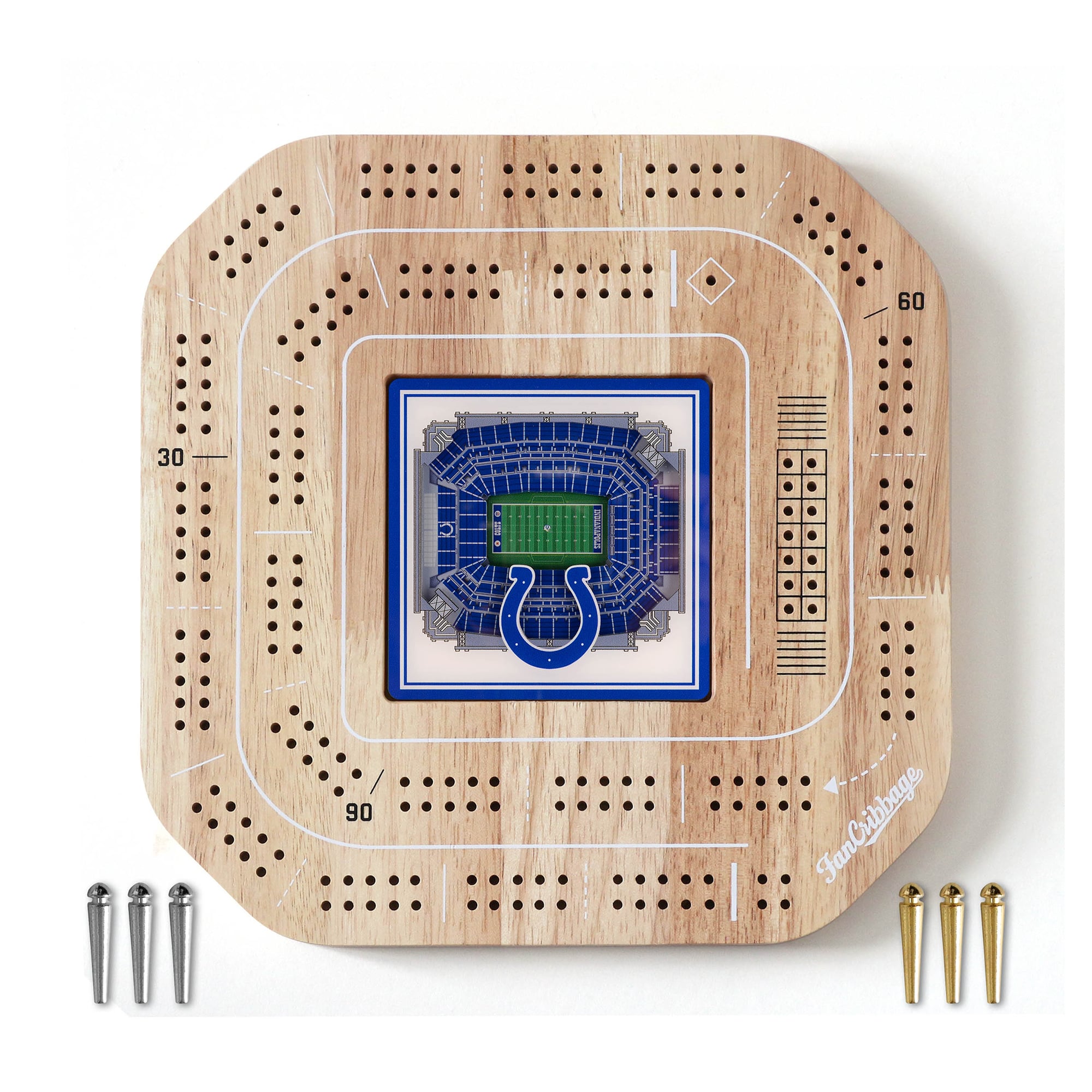 IDNA Indianapolis Colts StadiumView Cribbage Game
